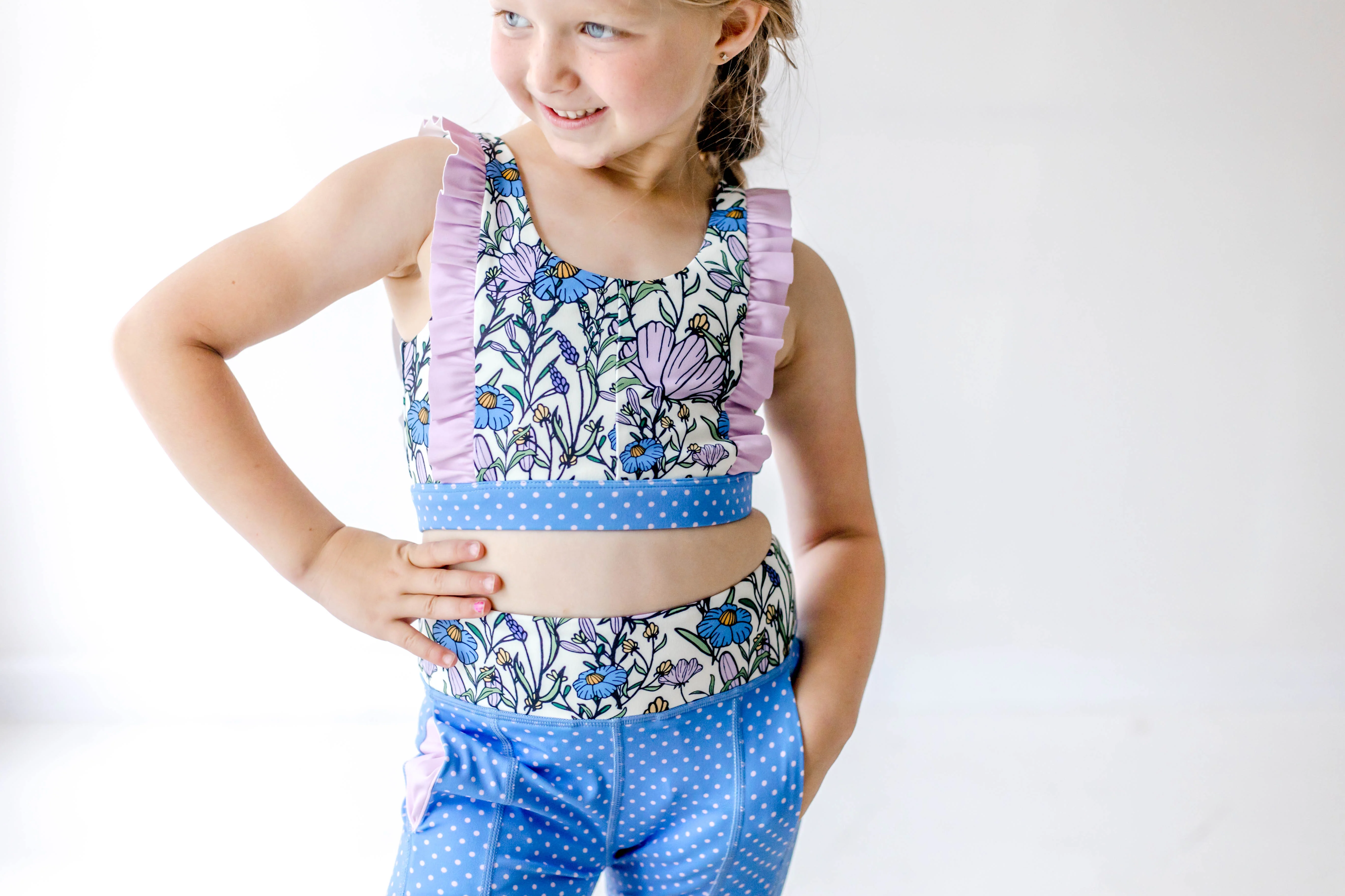 Blueberry Dot Active Leggings (Runs Small) - Image 10