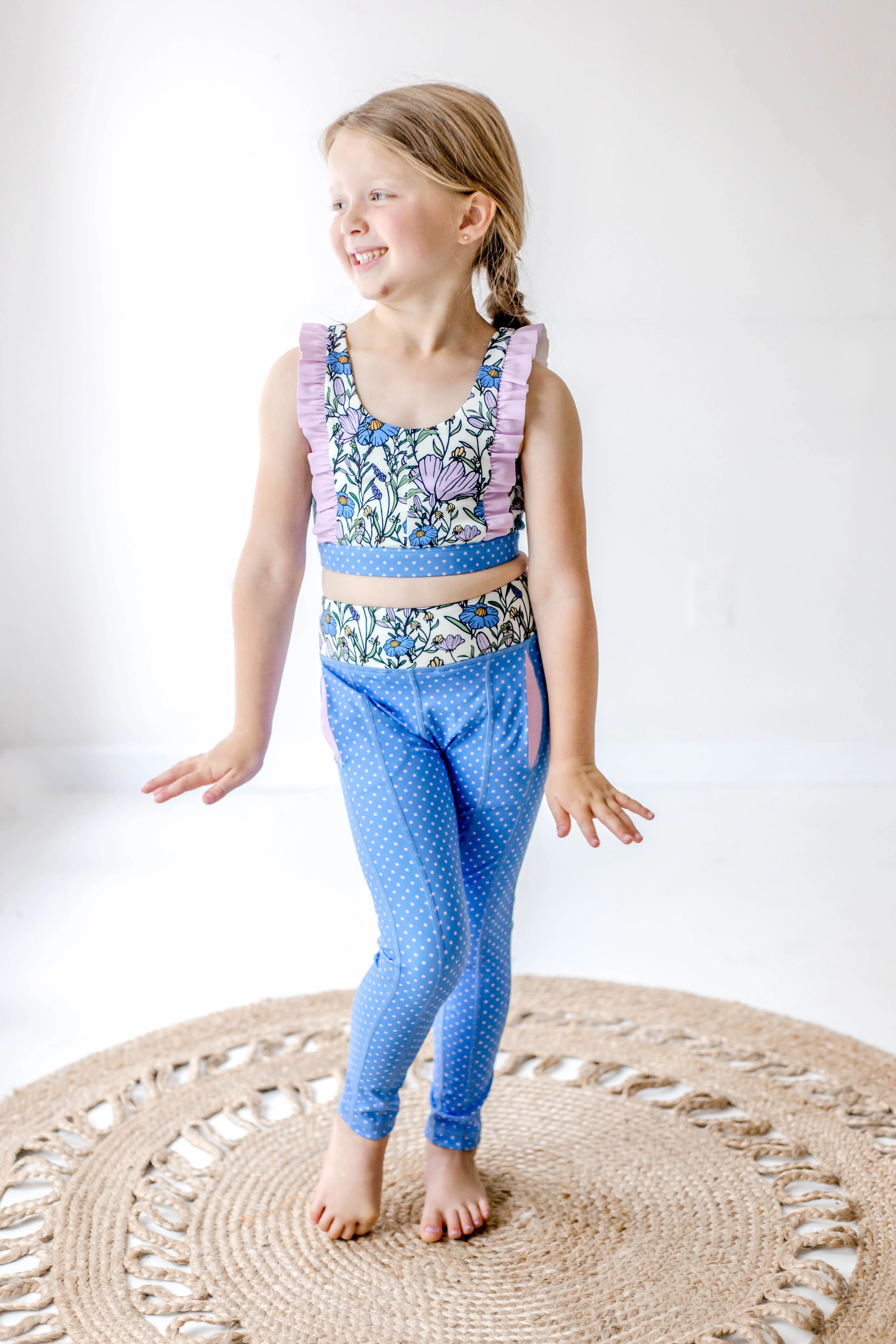 Blueberry Dot Active Top (Runs Small) - Image 8