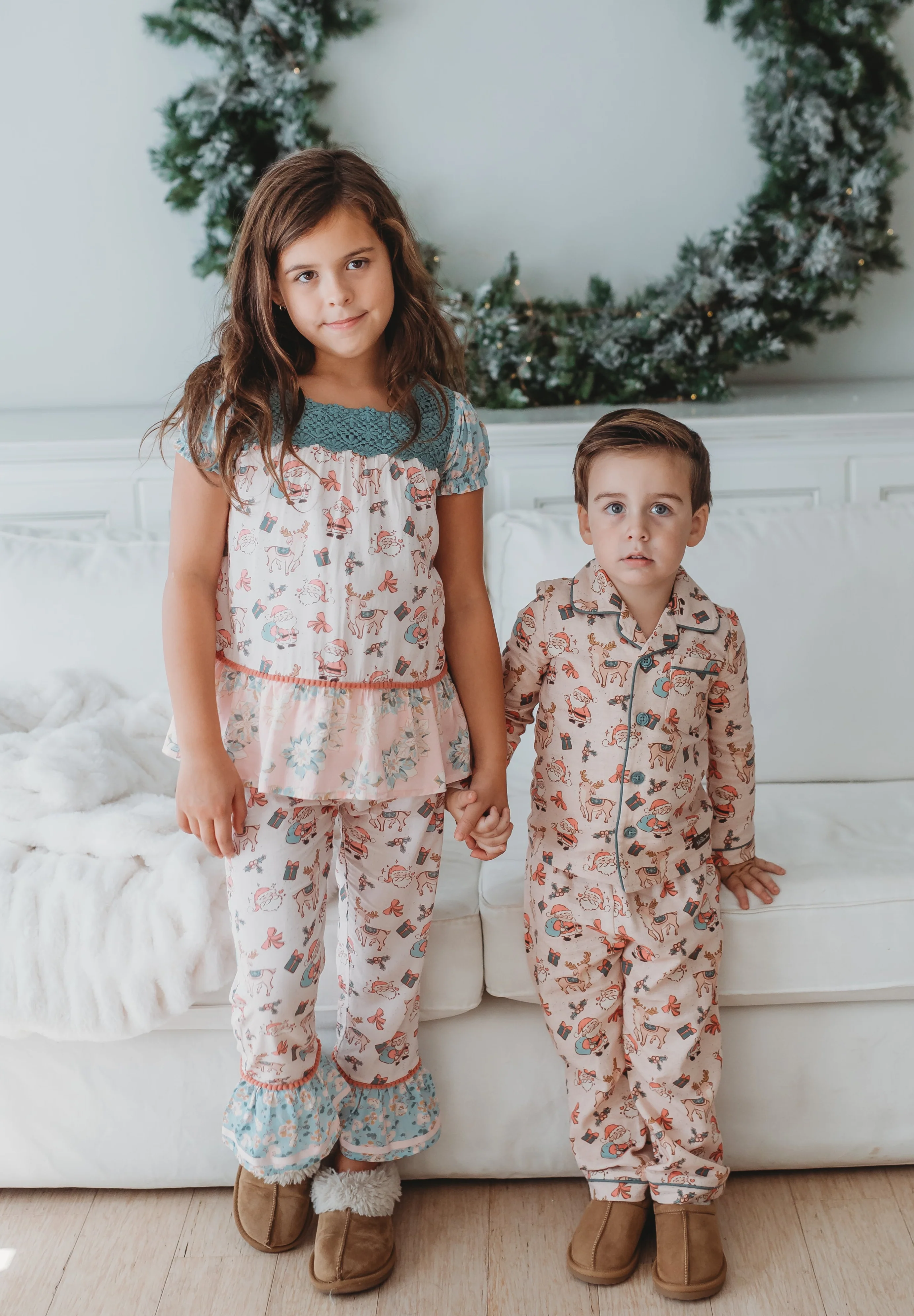 Boy's Santa Sugarplum Lounge Set - Image 6