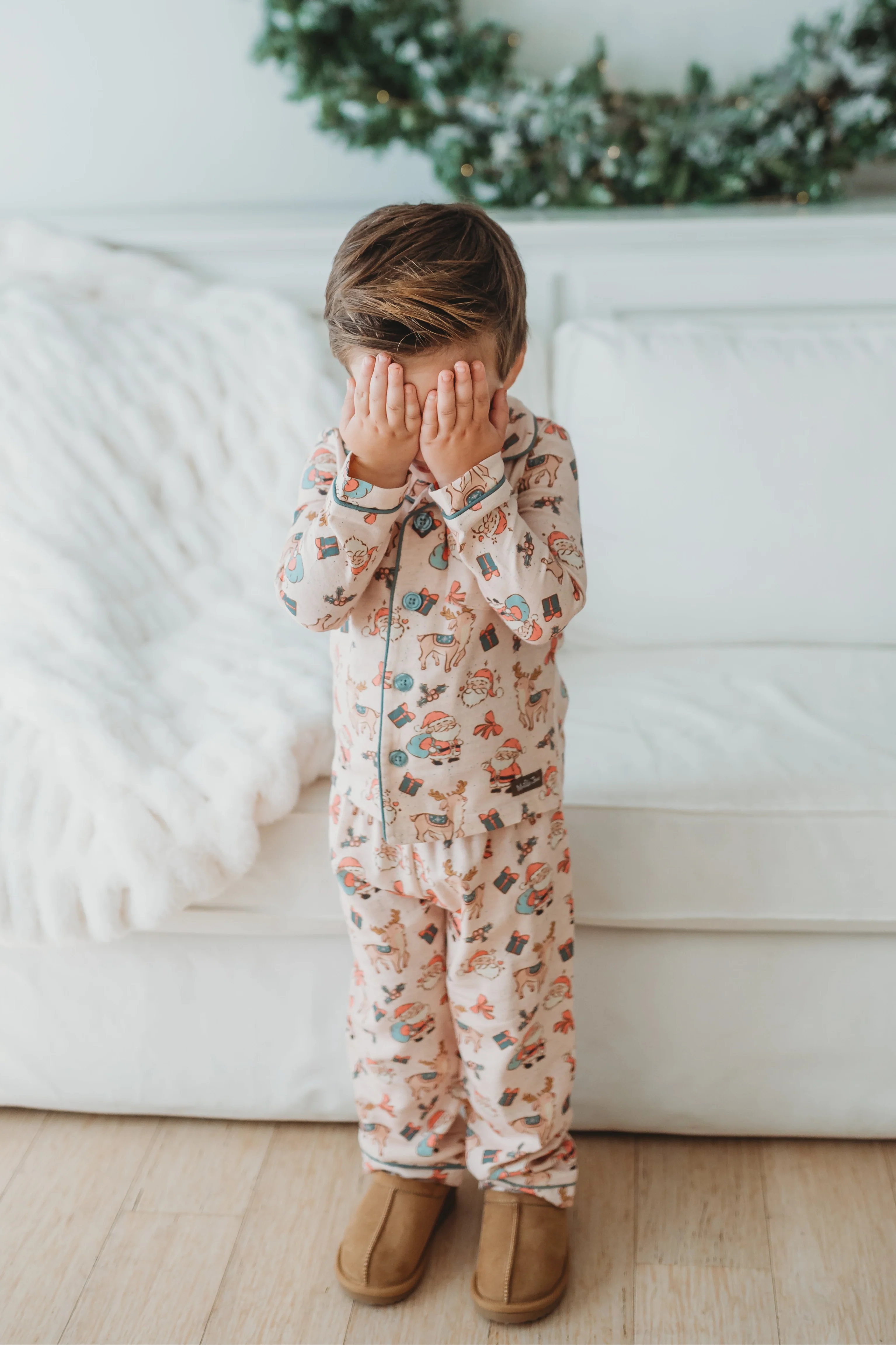 Boy's Santa Sugarplum Lounge Set - Image 7