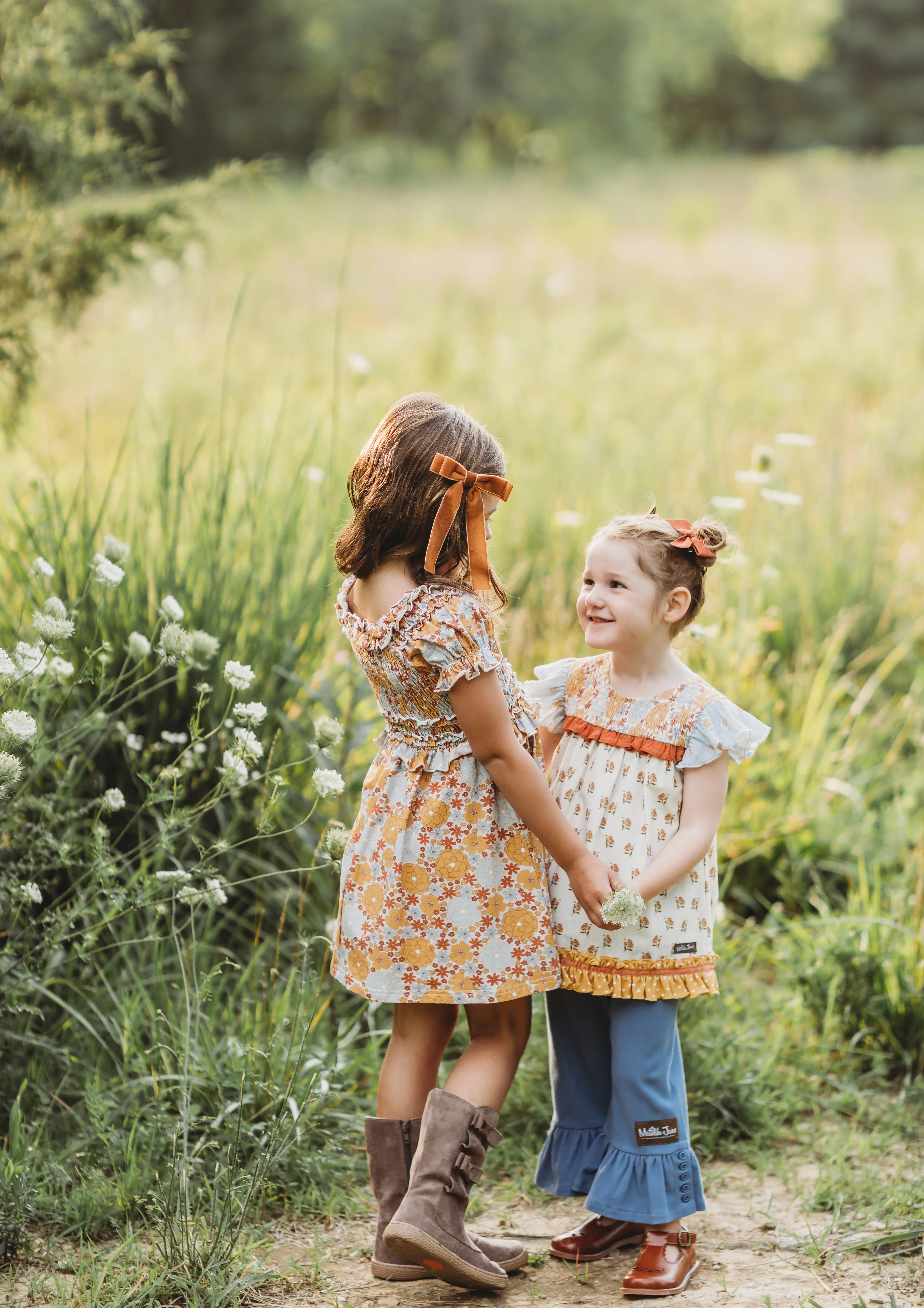 Blue Jean Baby Big Ruffles - Image 4