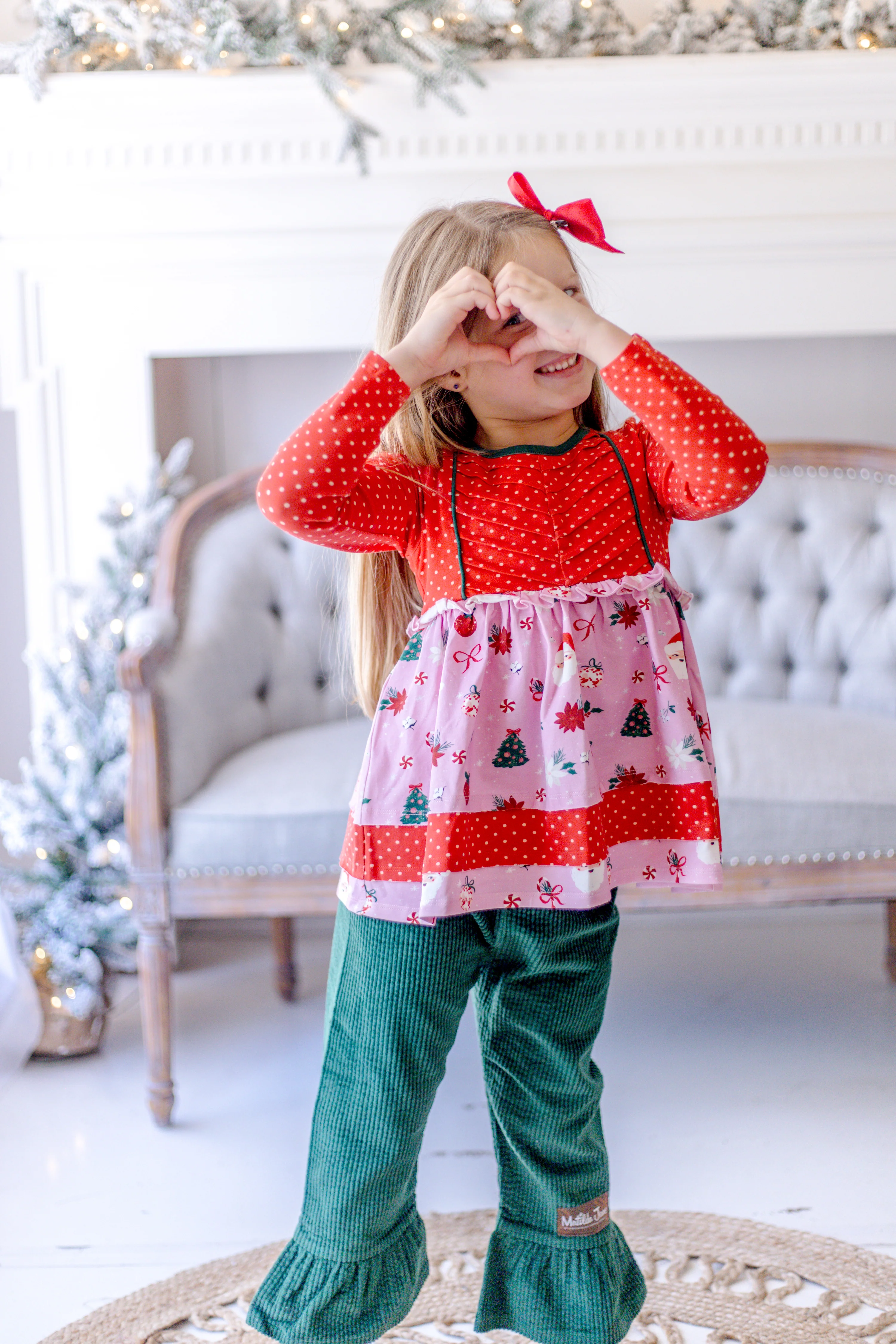 Emerald Eve Corduroy Big Ruffles - Image 8