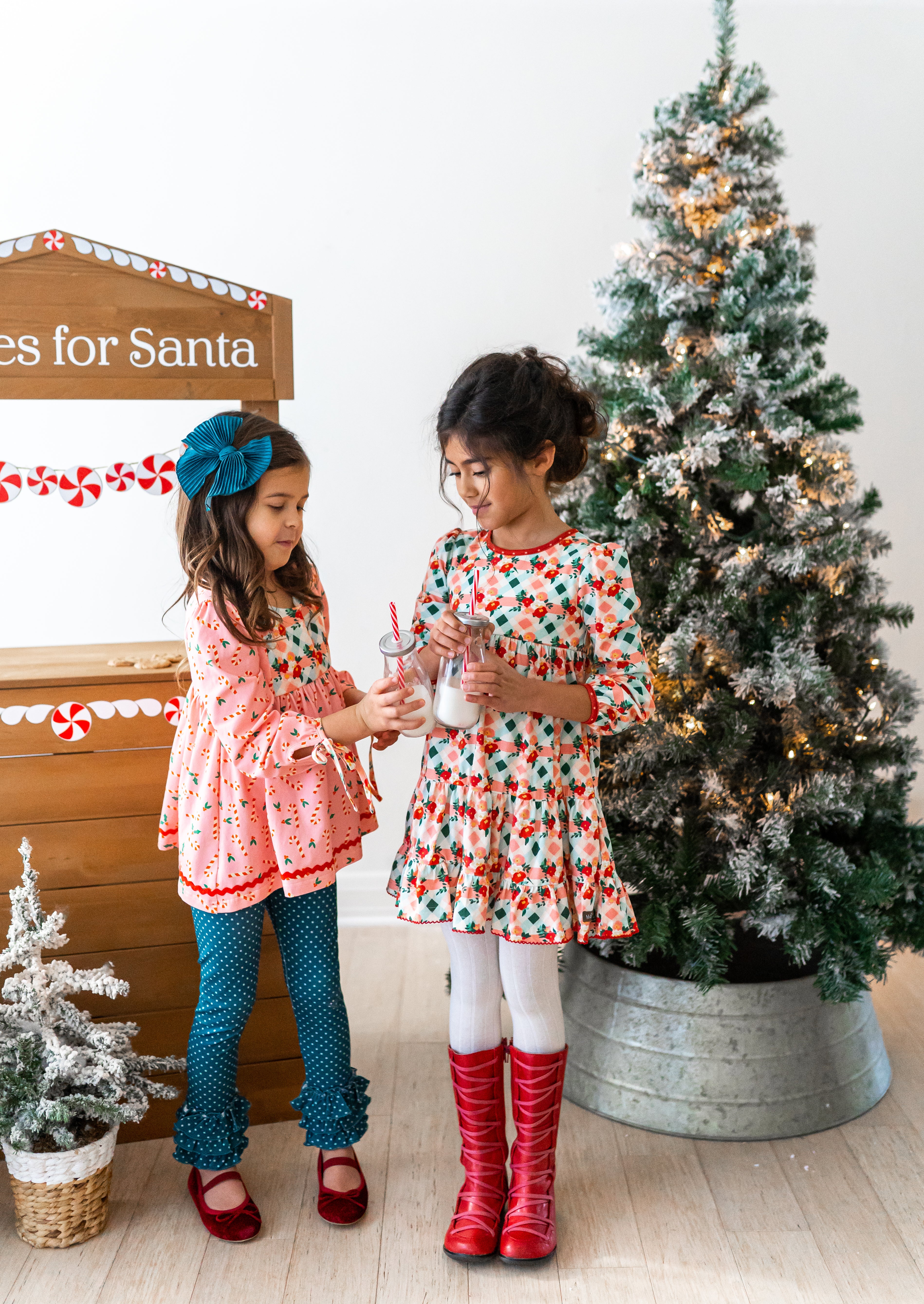 Festive Dot Benny Leggings - Image 3