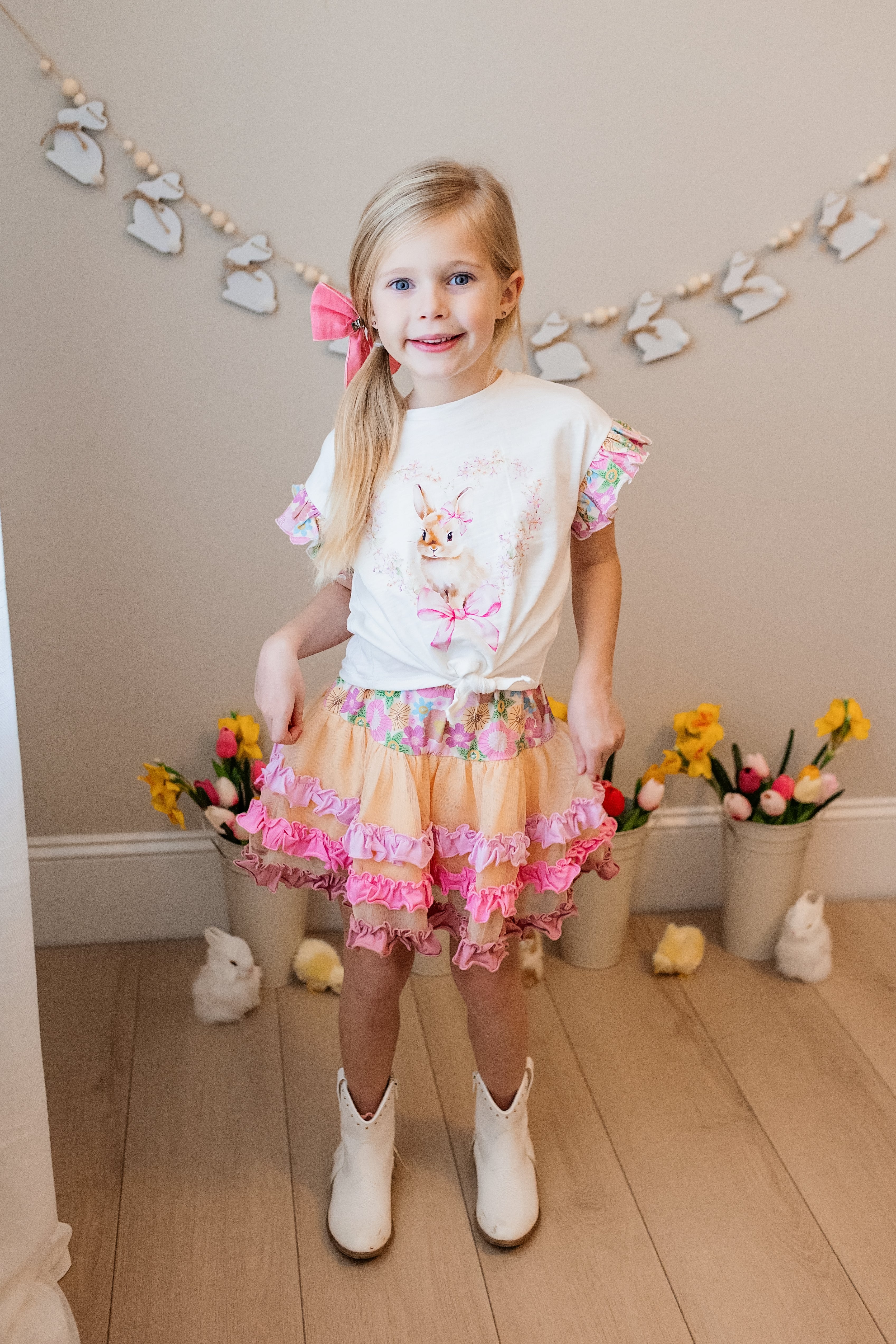 Flora & Flopsy Charm Ruffle Skirt - Image 14