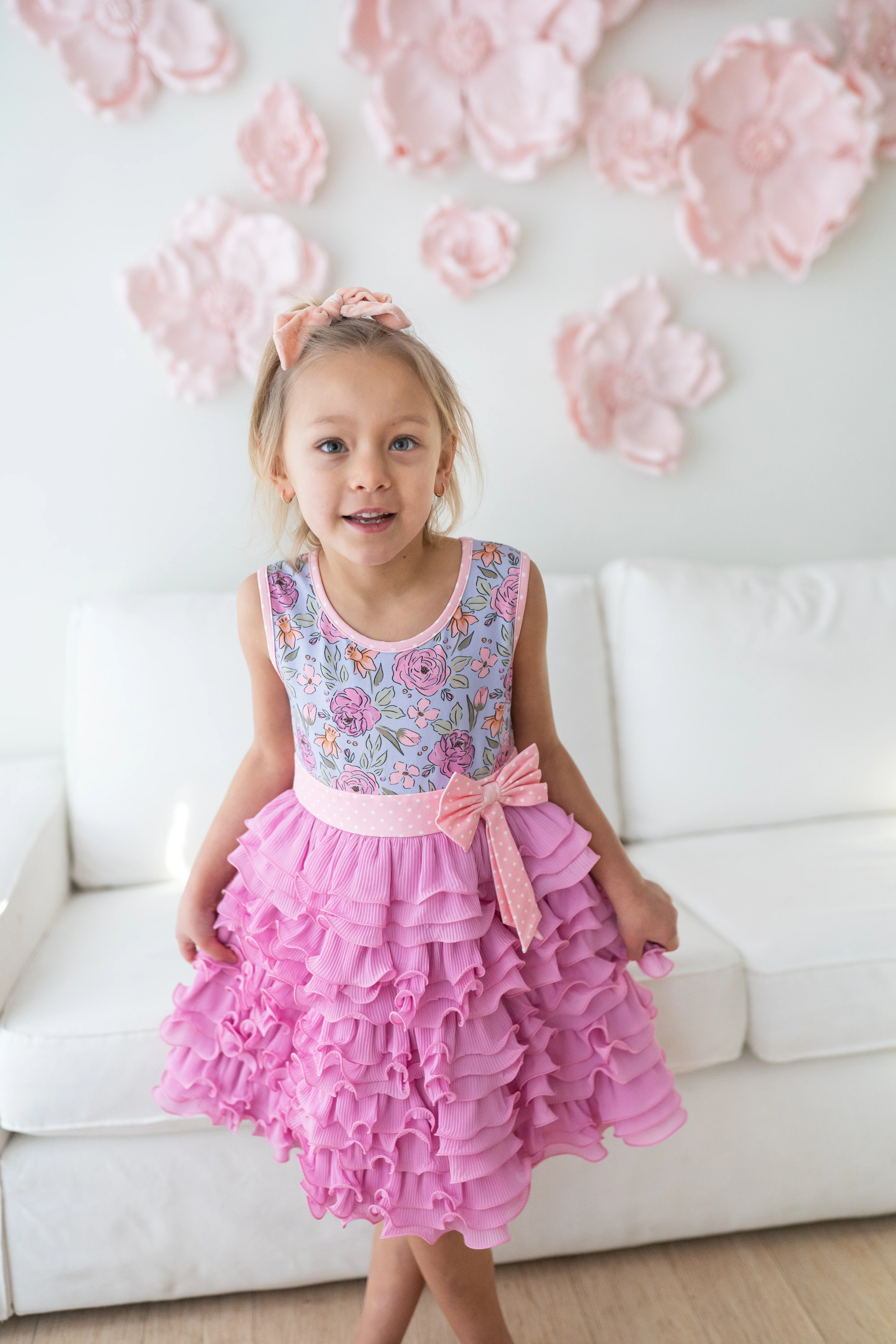 Live in Lavender Ruffle Dress - Image 13