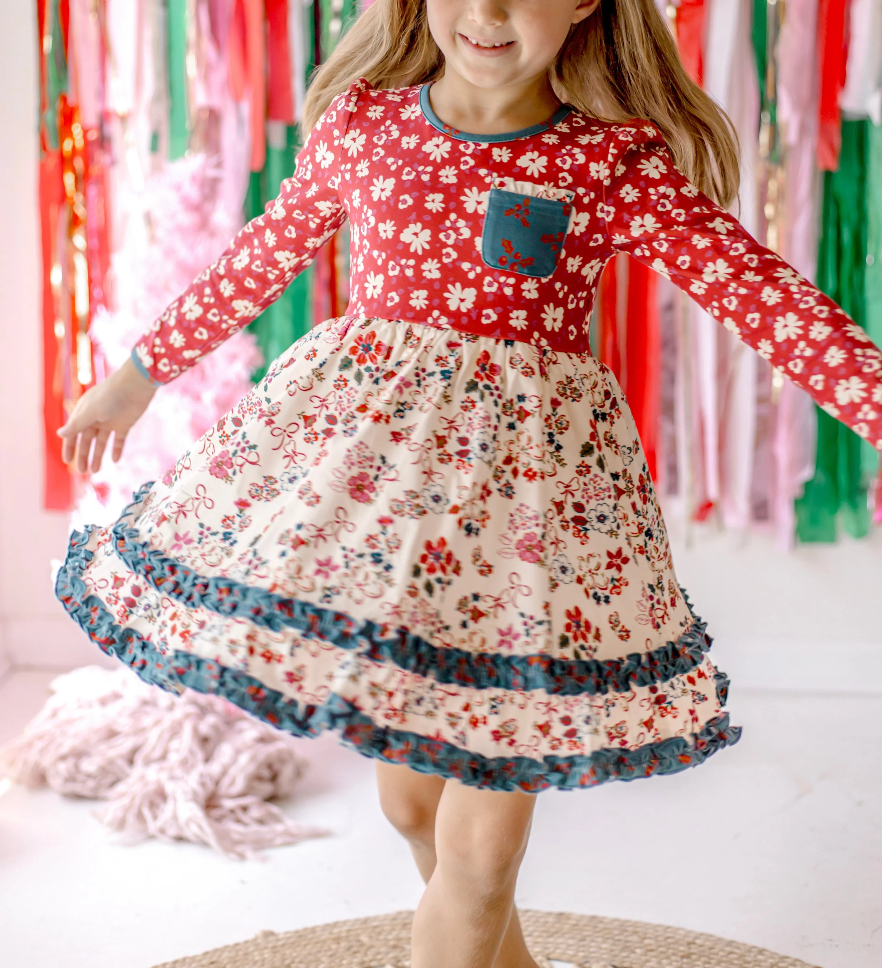 Tinselberry Lane Ruffle Dress - Image 10