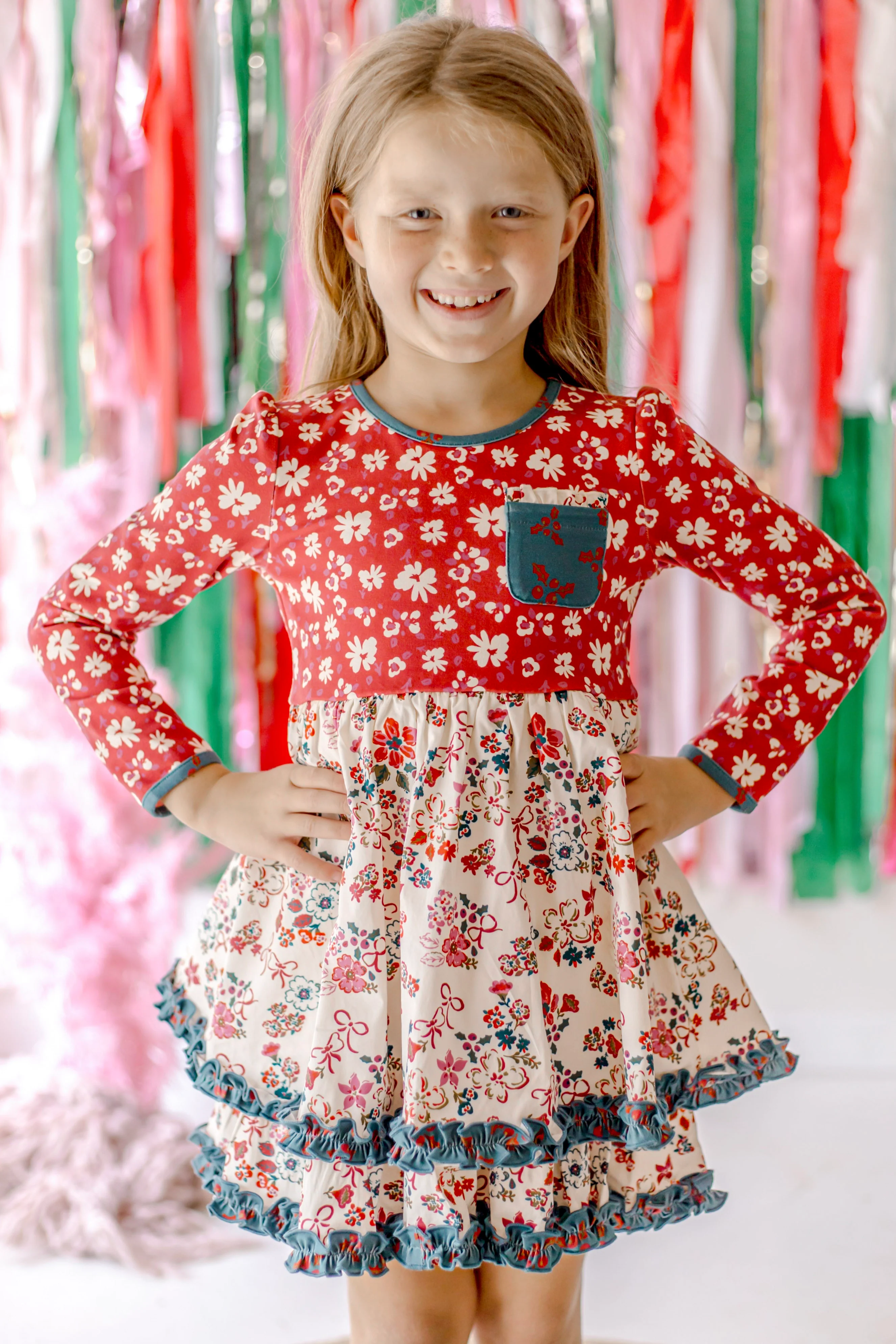 Tinselberry Lane Ruffle Dress - Image 4