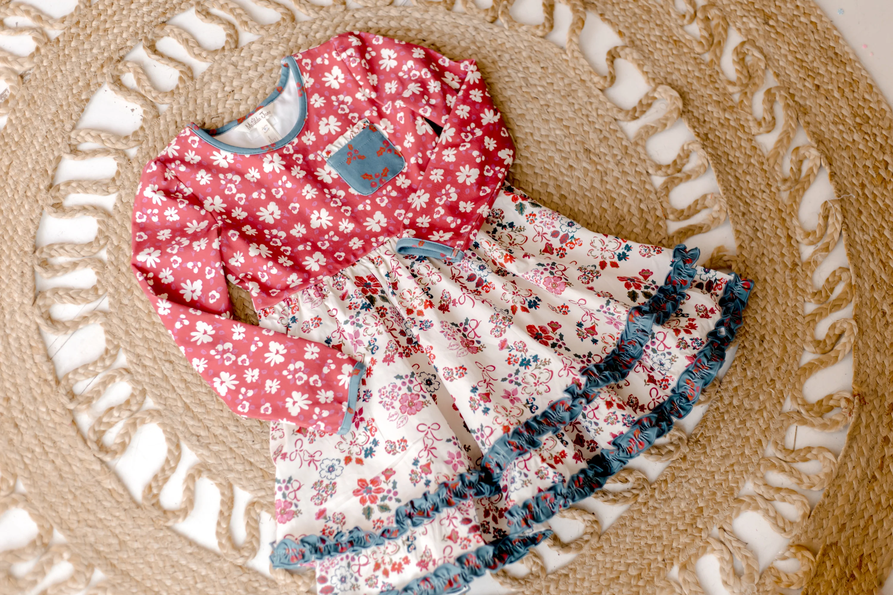 Tinselberry Lane Ruffle Dress - Image 7