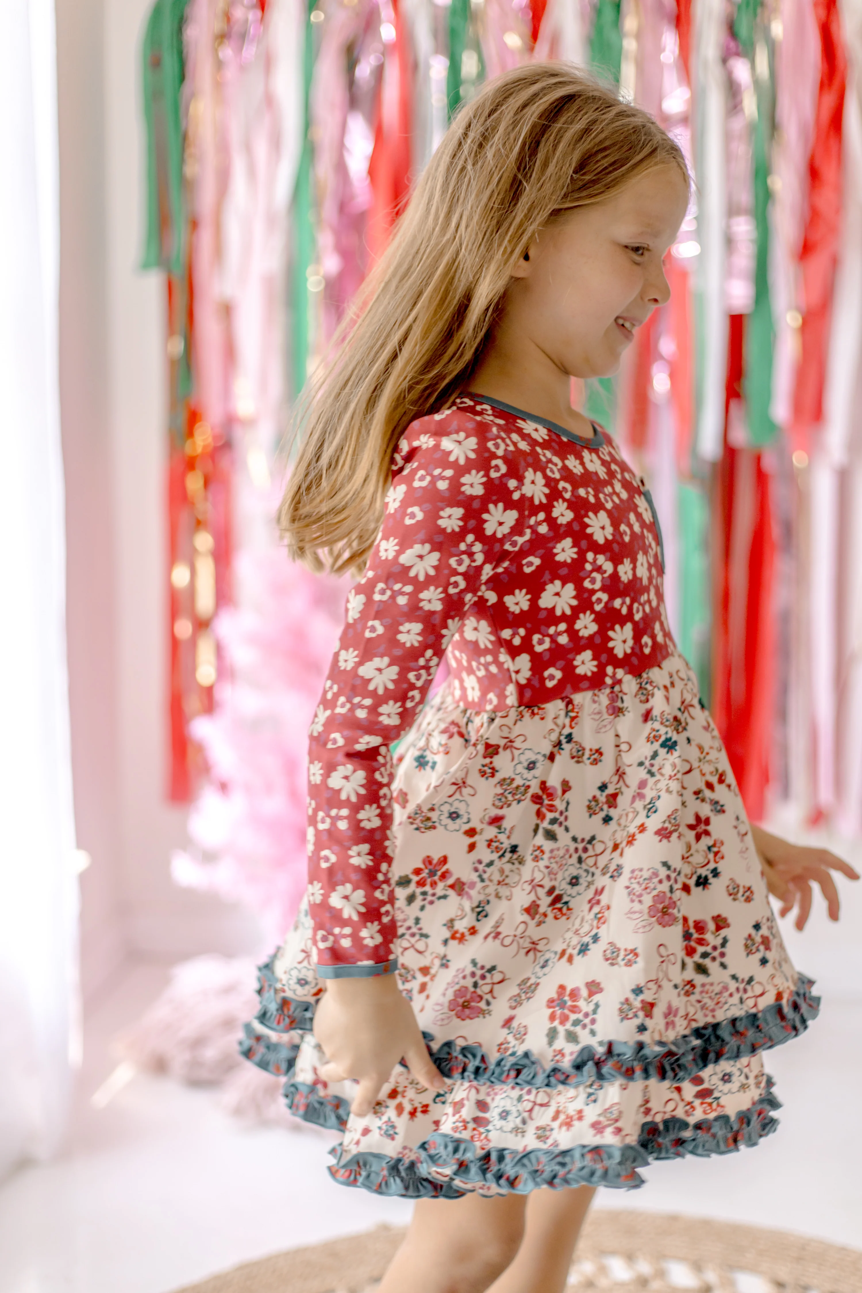 Tinselberry Lane Ruffle Dress - Image 9