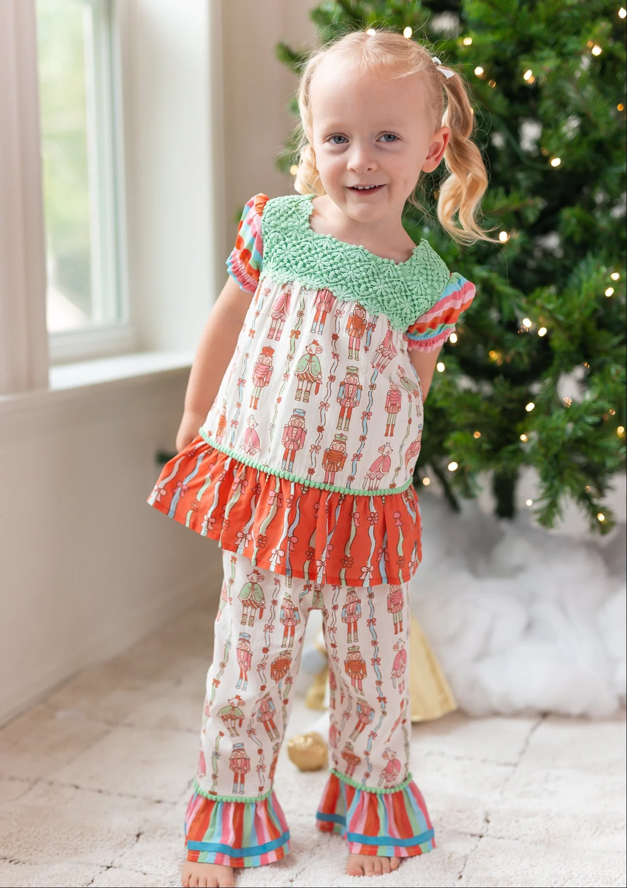 Nutcracker Brigade Ruffle Lounge Set - Image 3