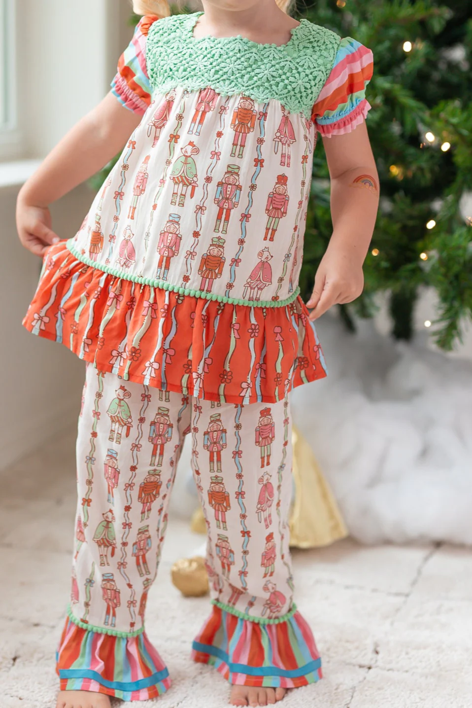 Nutcracker Brigade Ruffle Lounge Set - Image 4