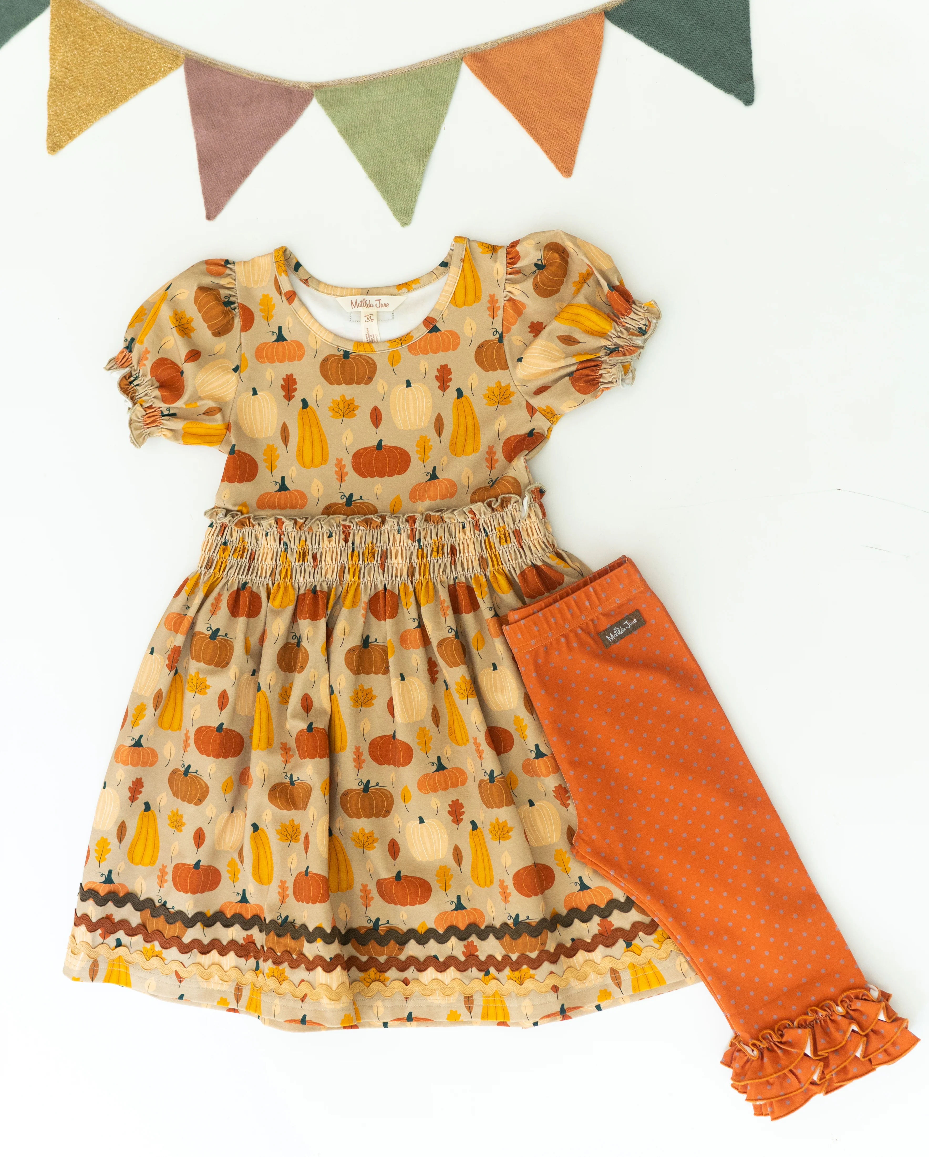 Pumpkin Pals Lap Dress - Image 12