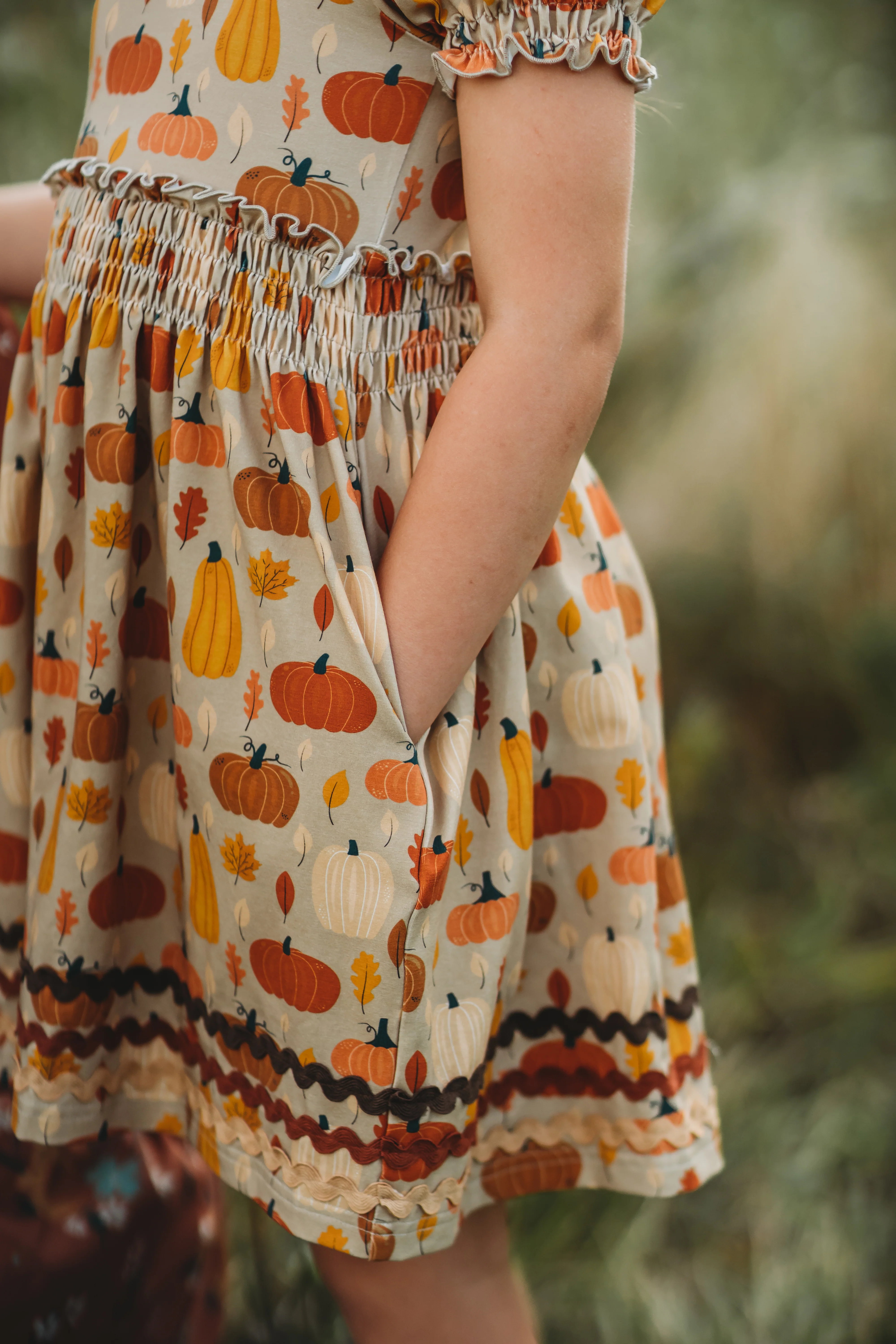 Pumpkin Pals Lap Dress - Image 7