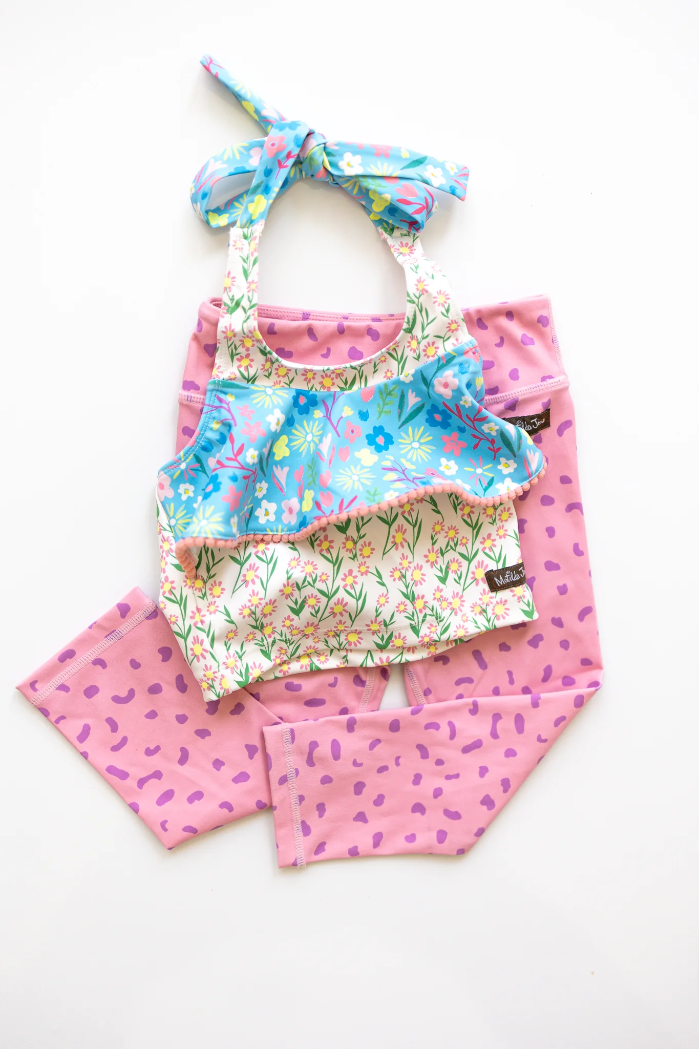 Speckled Pink Active Capris (Runs Small) - Image 8