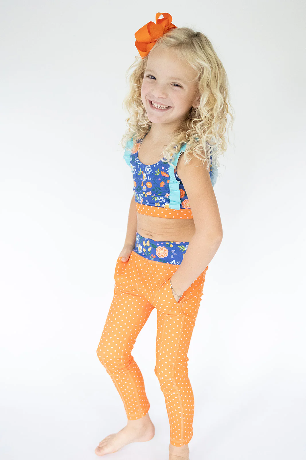 Sunlit Sapphire Active Leggings - Image 6