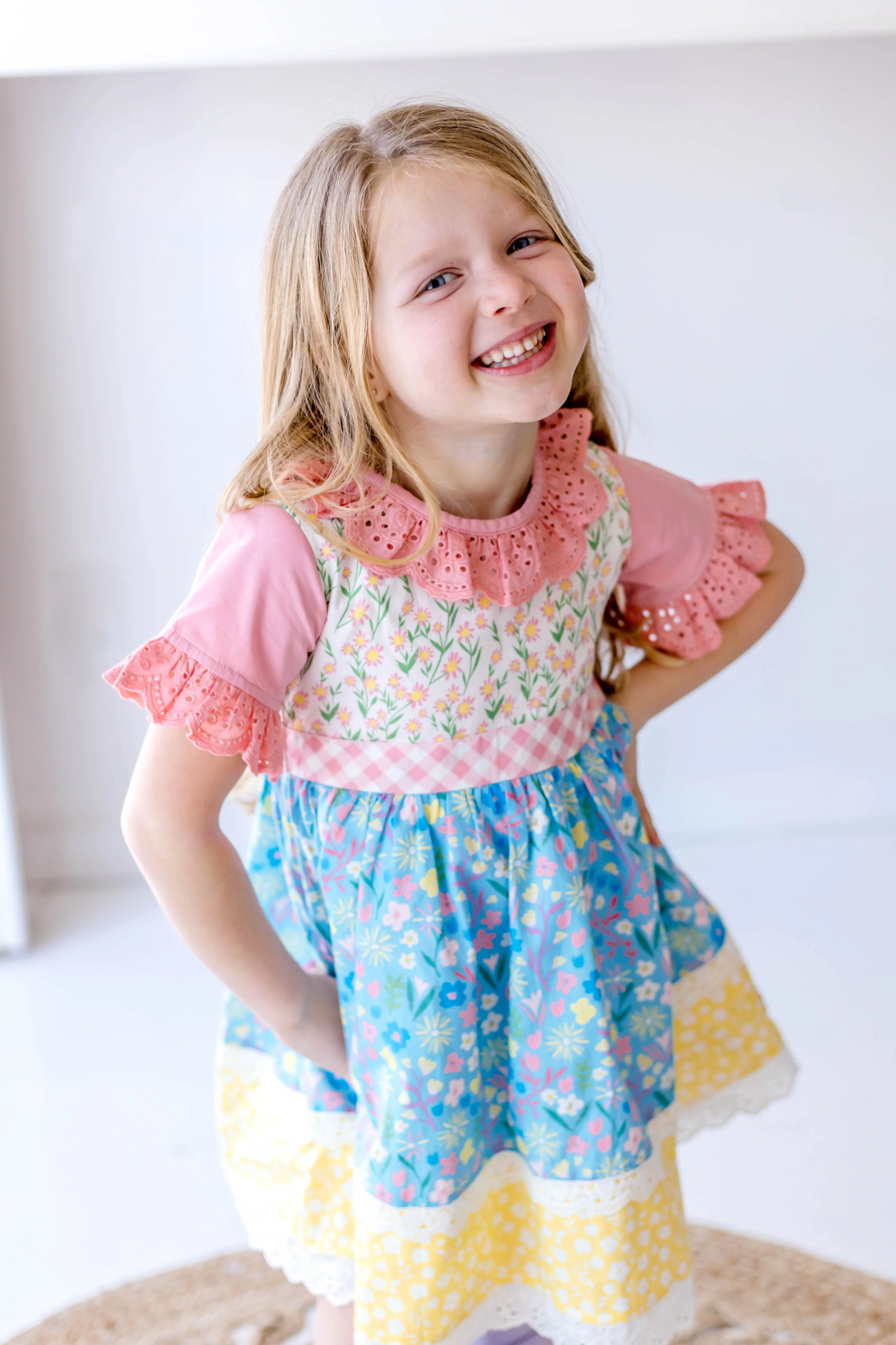 Tulip Tint Eyelet Top - Image 7