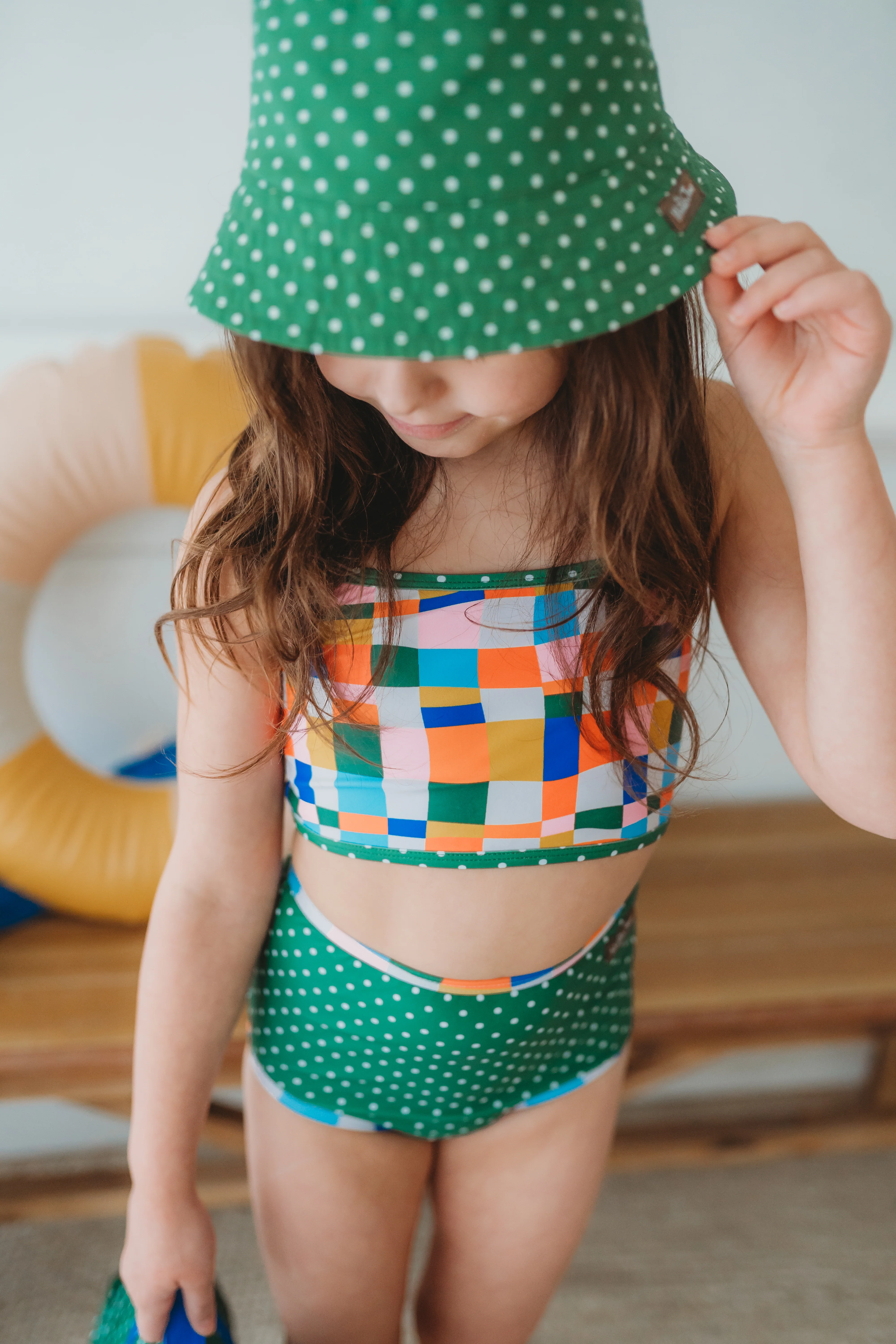 Two Piece Swimsuit | Retro Kaleidoscope - Image 11